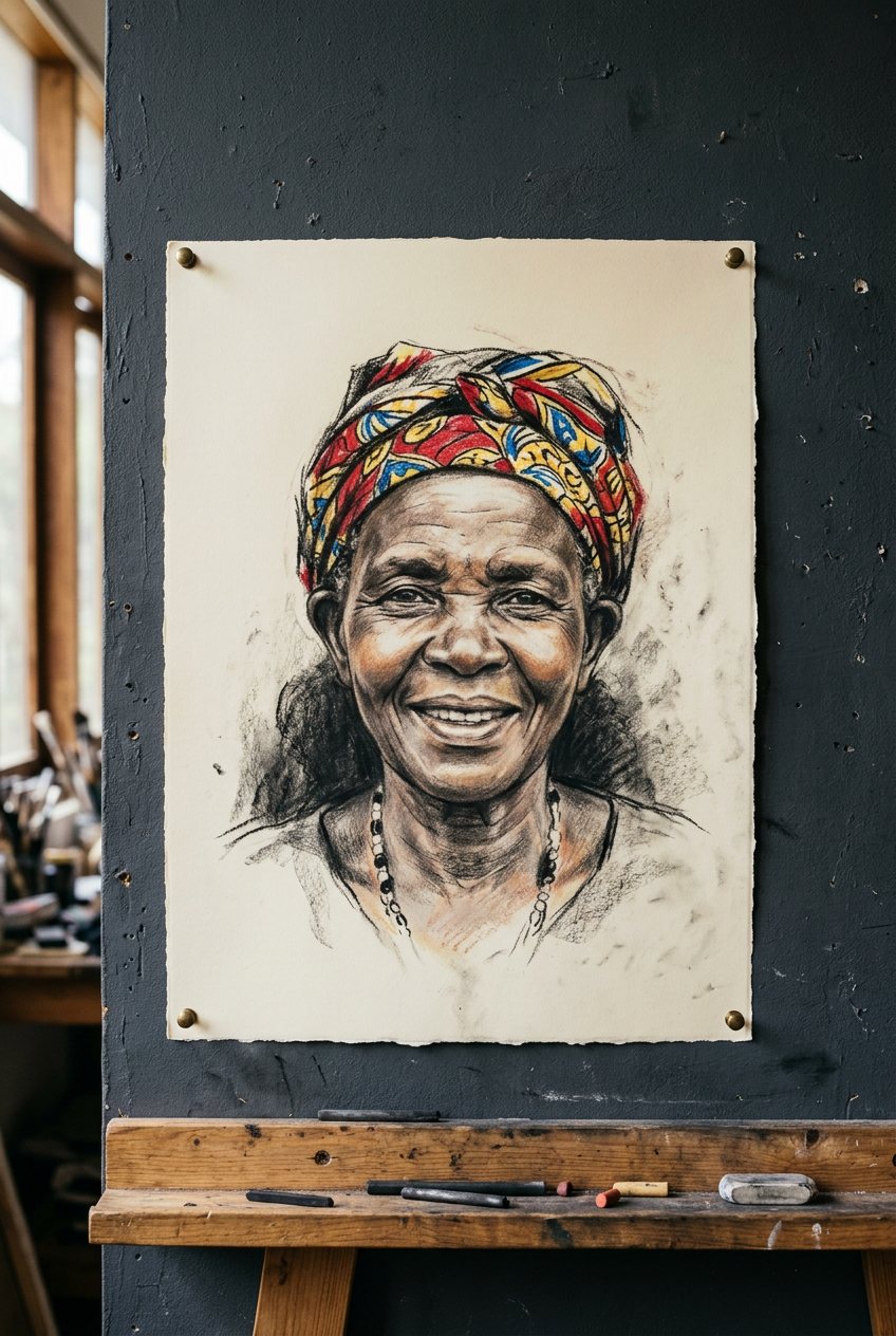 Cucu in the Morning, portraits by Otieno Brian